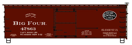 81892 Big Four New York Central 47863 (Coming Soon)