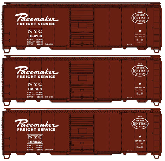 8191 New York Central Pacemaker 3-Car Set (Coming Soon)
