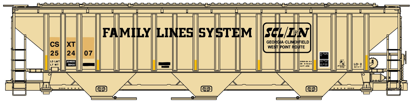 81971 CSXT Family Lines SCL/L&N (Coming Soon)