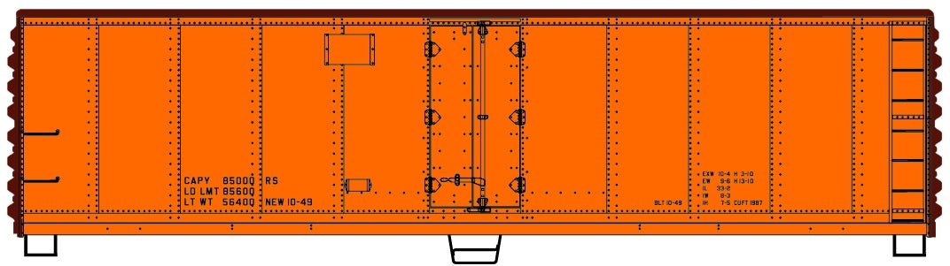 8394 Data Only (Reefer Orange)