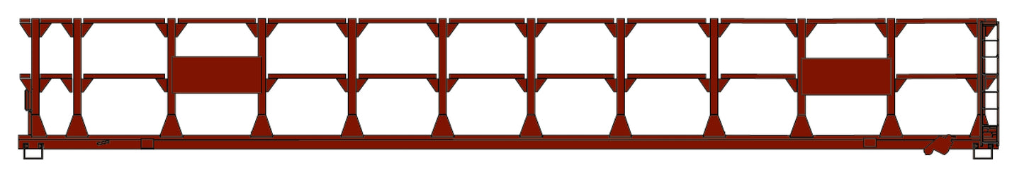 Decal Renumber Sets for 9300 Series Tri-Level Auto Racks