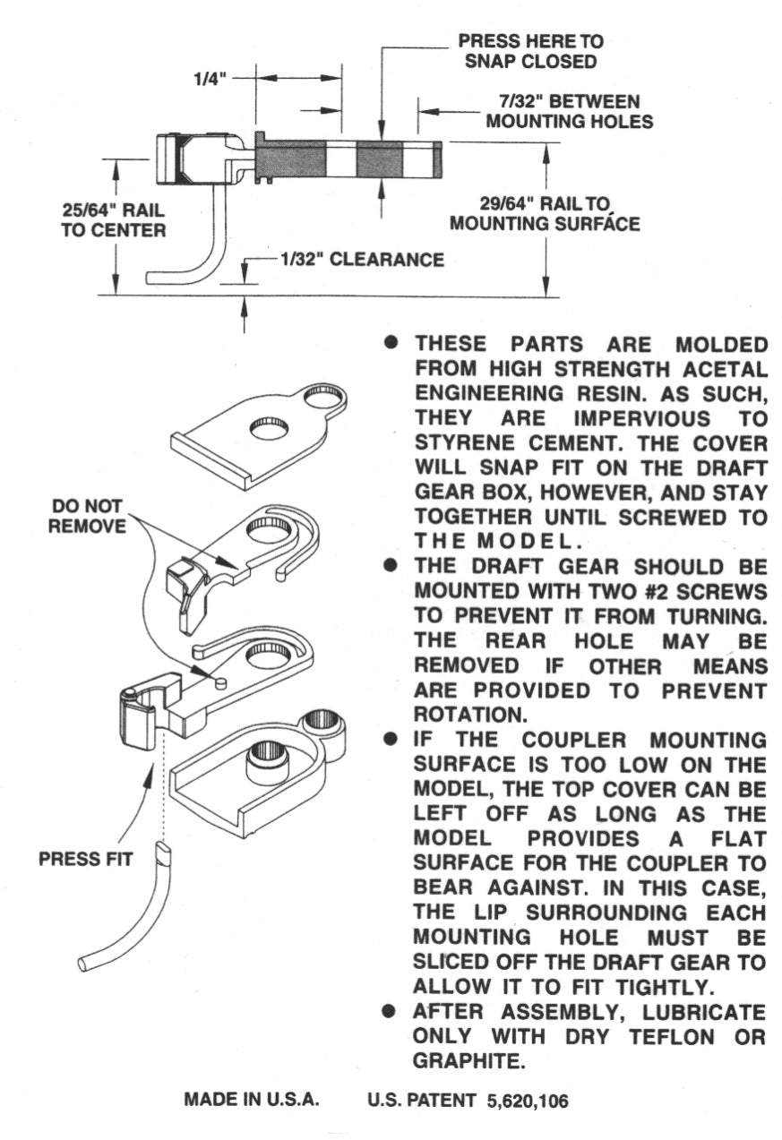 1017 Standard Size Coupler Boxes 12-Pair