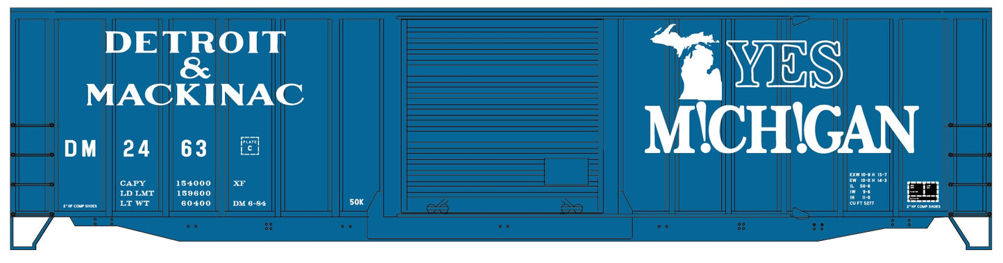 Trainfest Special Run Detroit & Mackinac "Yes Michigan"