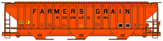 Trainfest Special Run Soo Line 34172 Ex-Farmers Grain